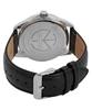 Mathey-Tissot Mondo Кварцевые мужские часы с кожаным ремешком и серебряным циферблатом H711AS