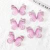 30/50Pcs Artificial Diamond Butterfly For Home Room Decoration DIY Wreath Valentine's Day Wedding Girl Hair Clip Butterfly Decor