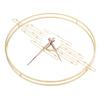 Wall Clock Unique Design Elegant Fashionable Hanging Clock Decoration with Premium Walnut Hands