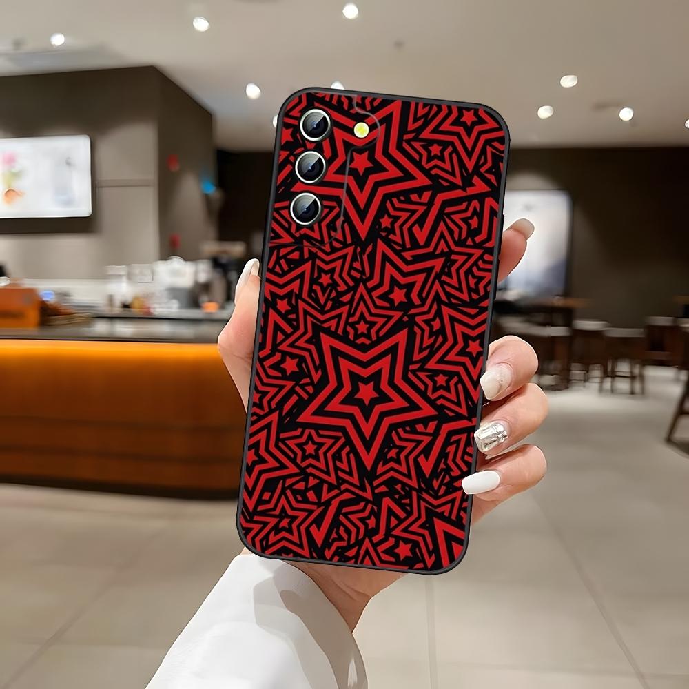 Модный Чехол для Телефона INS Звезды Для S25 Samsung S26 S24 Ultra S22 S23 S20 Fe S21 Plus A54 A34 A16 A53 Задняя Крышка