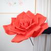 40/50cm PE Foam Rose Flower Large Handmade Flower Aesthetic Fake Flower Heads  Wedding Accessories