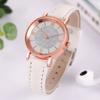 Модные водонепроницаемые повседневные кварцевые часы с круглым циферблатом, изысканные наручные часы для женщин