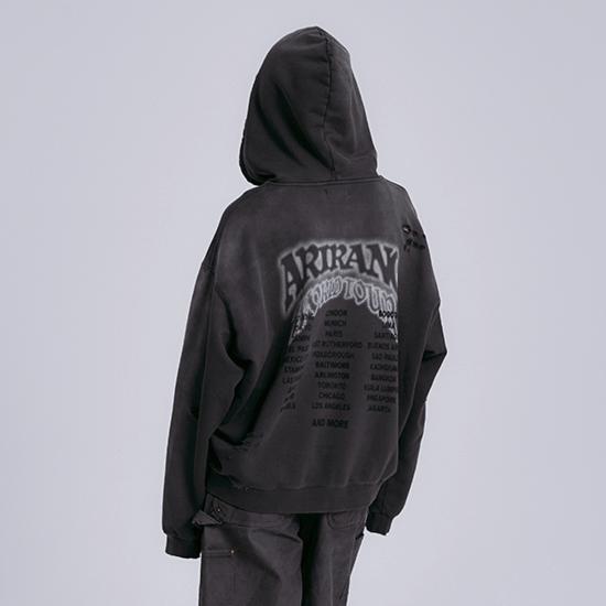 Предзаказ Официальная толстовка на молнии BTS World Tour ARIRANG MD