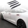 Мягкая накладка на ручку двери из углеродного волокна для Tesla Model S +
