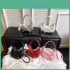 Single Purse Bow Shoulder Crossbody Bag With Pearl Pendant For Daily Fashion