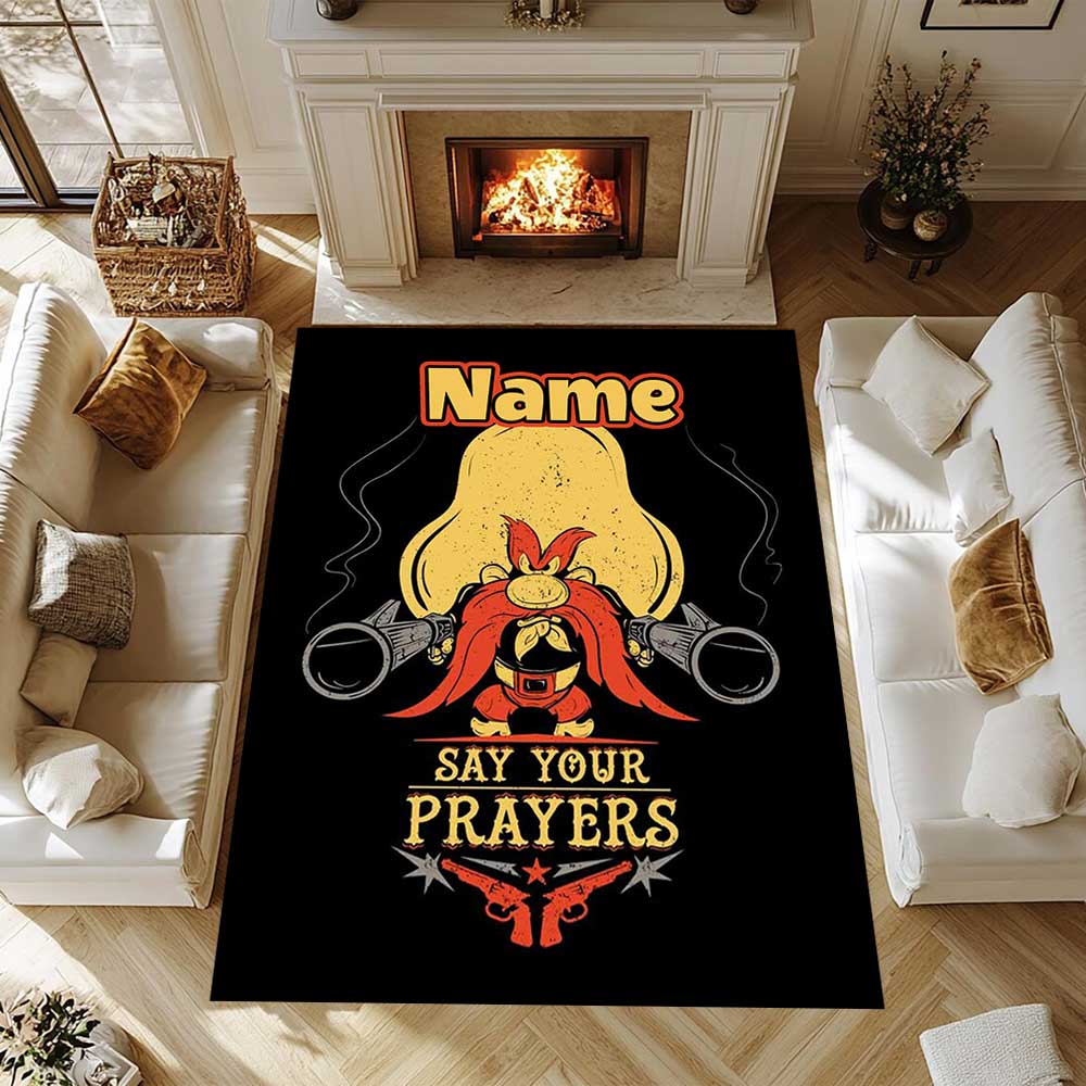 Warner Bros. Movies (26) Customize your name rug, office chair cushion, home bedroom living room gift.