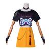 Rumi Inspired Cosplay Costume Korean Style Demon Hunter Outfit Halloween Party Dress Up Accessory for Girls