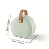 Multifunctional Semicircular Portable Jewelry Box Mini Earrings Necklace Ring Storage Box