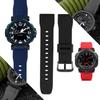 24 мм Черный резиновый ремешок для часов для Casio PRG-600/600Y PRG-650/650Y Wachband PRW-6600 GA 2000 Браслет для часов Водонепроницаемый браслет