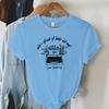 Fashion Women Tshirts Whos Afraid of Little Old Me Print Music Album T Shirts Vintage Floral Radio Tops Tees Women TTPD Tshirt