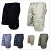 Fashion Men's Cargo Shorts Mens Casual Pants Casual Big Pocket Sports Slacks Cargo Panels Trousers Plus Size for Male