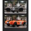 1/22 Ford Shelby Cobra Реплика Литой Модель Автомобиля Кабриолет Ретро Коллекция Классический Автомобиль Игрушечная Машина Подарок Мальчику на Праздник День Рождения