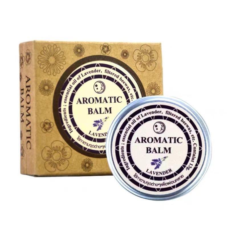 Ароматный тайский ночной крем с лавандой - успокаивающее эфирное масло для снятия стресса