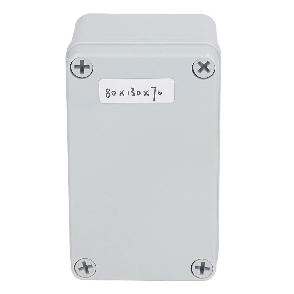 Серая электрическая распределительная коробка с монтажной пластиной IP67 Водонепроницаемая ударопрочность Практичная электр