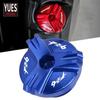 Motorcycle Accessories Auminum Oil Filler Engine Dain Plug Cover For Yamaha FZ6 2004-2012 FZ6R FAZER 2009-2017