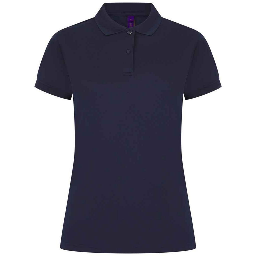 Henbury Womens/Ladies Pique Polo Shirt