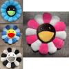 Cute And Vibrant 40cm Takashi Murakami Rainbow Flower Pillow Plush For Collectors
