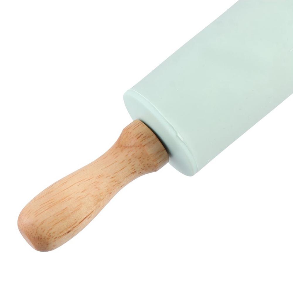 2 шт./набор со шкалой Скалка Коврик для теста набор Силиконовый коврик для теста Форма для выпечки Подушечка для замешивания Тесто