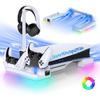 RGB Горизонтальная зарядная станция и станция с вентилятором для охлаждения для PS5 Slim Digital и с дисководом/PS5 PRO Digital, Двойное зарядное устройство для PlayStation 5/Elite