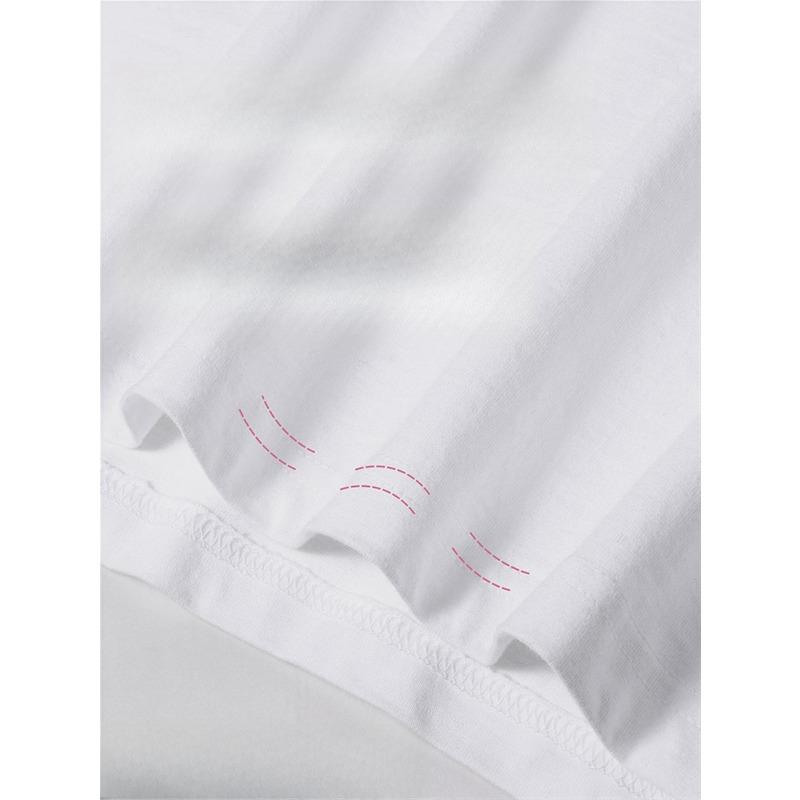 Мужская белая футболка с принтом на русском языке - Графическая футболка с кириллицей, легкая, 180 г/м², с круглым вырезом, с коротким рукавом, повседневная уличная одежда