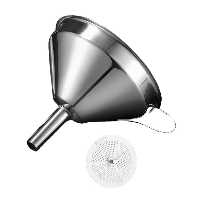 Jekero 304 Stainless Steel Funnel with Detachable Filter