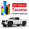 Ремонтный маркер для краски автомобиля для TOYOTA Tacoma 1995-2025, аксессуары для ремонта царапин краски, 4 шт. Белый 040 089, Черный 204, Синий 8W7, Серый 1L7, Подкрашивающая краска2