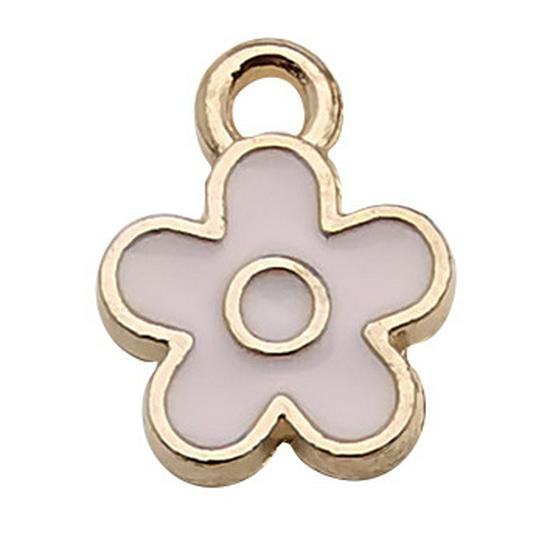 Pink Series DIY Jewelry Accessories: 20-Drop Oil Mix for Bracelets, Earrings, Keychains, Pendants, Butterflies & Unicorns