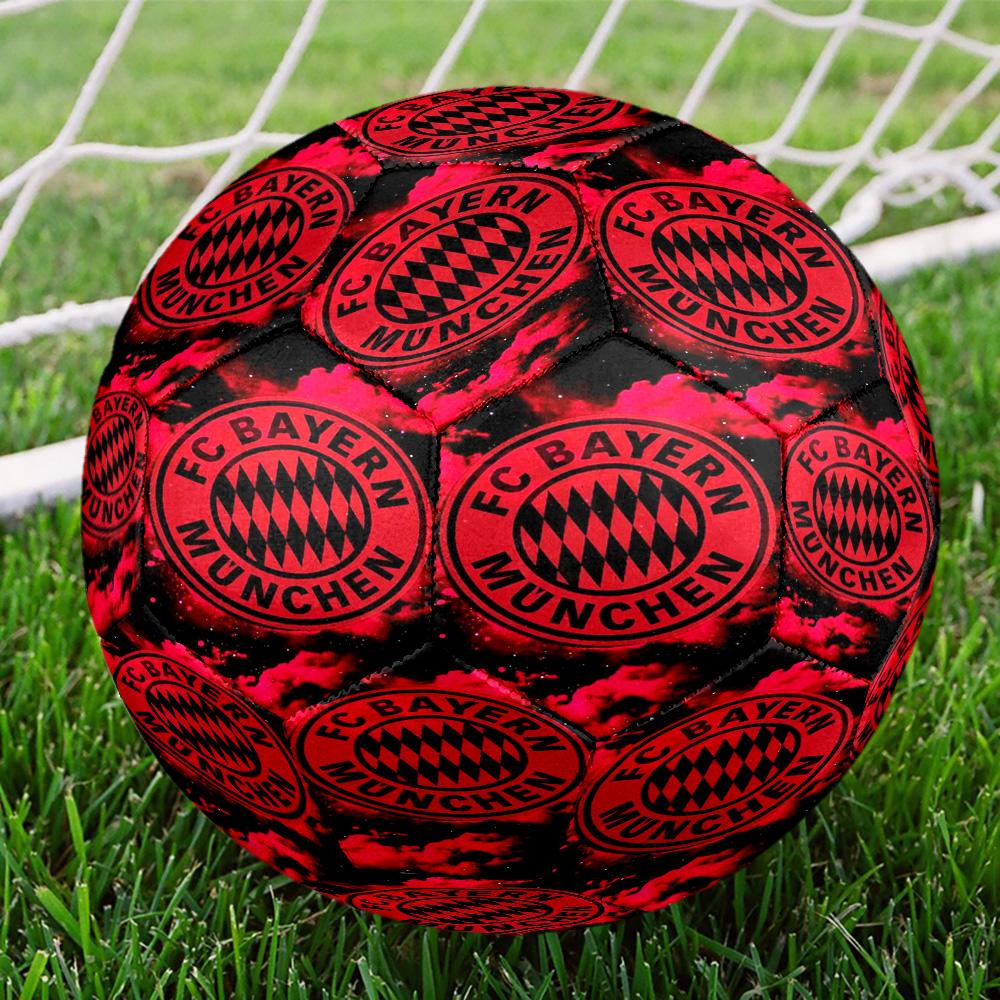 Munich Football Club Printed Size 5 Soccer Balls, High-Quality, Anti-Slip, Protective Football, A Unique Gift , Birthdays, Christmas Gifts