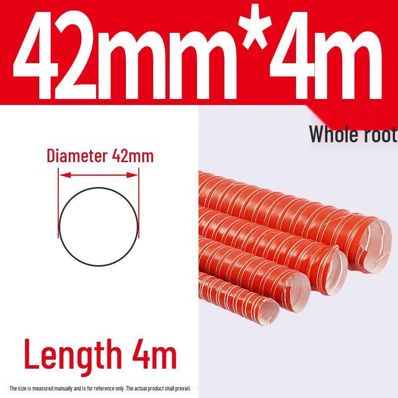 Minxin Red High-Temperature Silicone Air Duct Hose