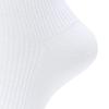 Носки Gunze Школьные носки для антибактериальной защиты и 20 см (Набор из 2 пар), Детские, Устойчивые к запаху, Белые, Длина, 22.0-24.0см