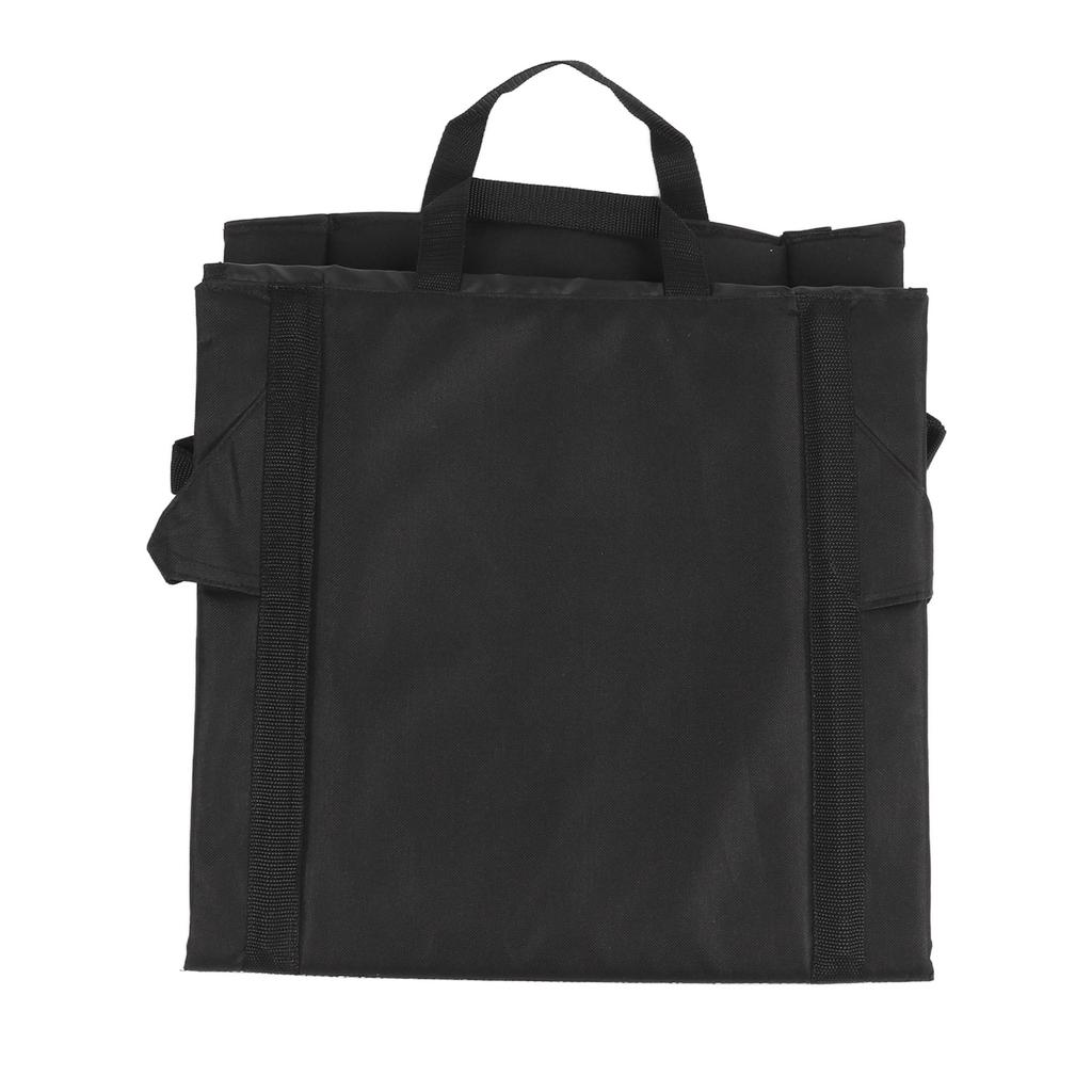 Складная подушка для сиденья стадиона Удобная поддержка Ткань Оксфорд Черный Складная подушка для сиденья для сада Кемпинга Спортивных мероприятий