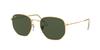 Солнцезащитные очки 0RB3548 LEGEND GOLD размер 54 919631 Ray-Ban (золото), Япония, (БЕСПЛАТНЫЙ размер),