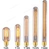 110V-220V Antique Incandescent Filament Lamp ST64 ST58 E26 E27 B22 Retro Decorative Light 25W 40W 60W Vintage Style Edison Bulbs