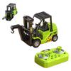 Mini Rc Truck Forklift 1/64 Alloy Diecast With Trailer Remote Control Desktop Cars For Boys Liftable Electric Excavator Engineer