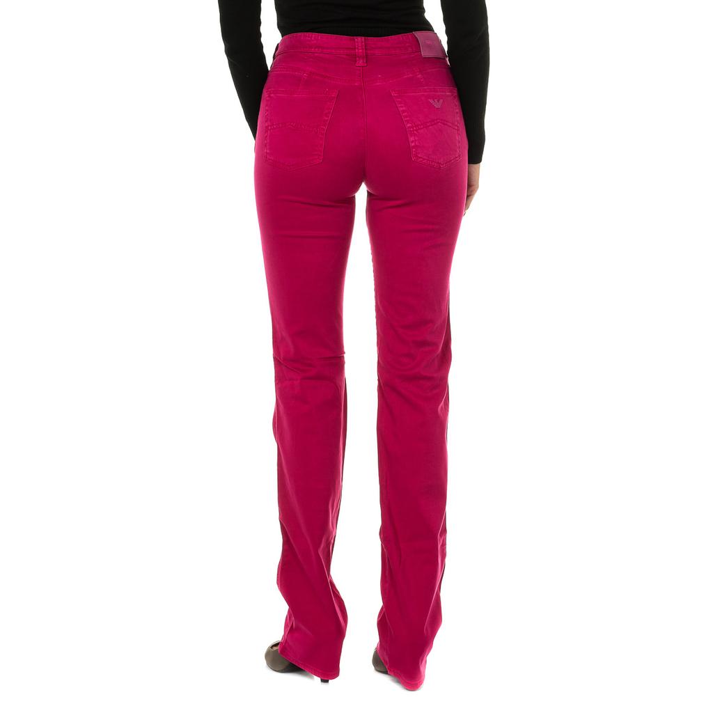 Женские длинные брюки из эластичной ткани 6Y5J75-5N22Z