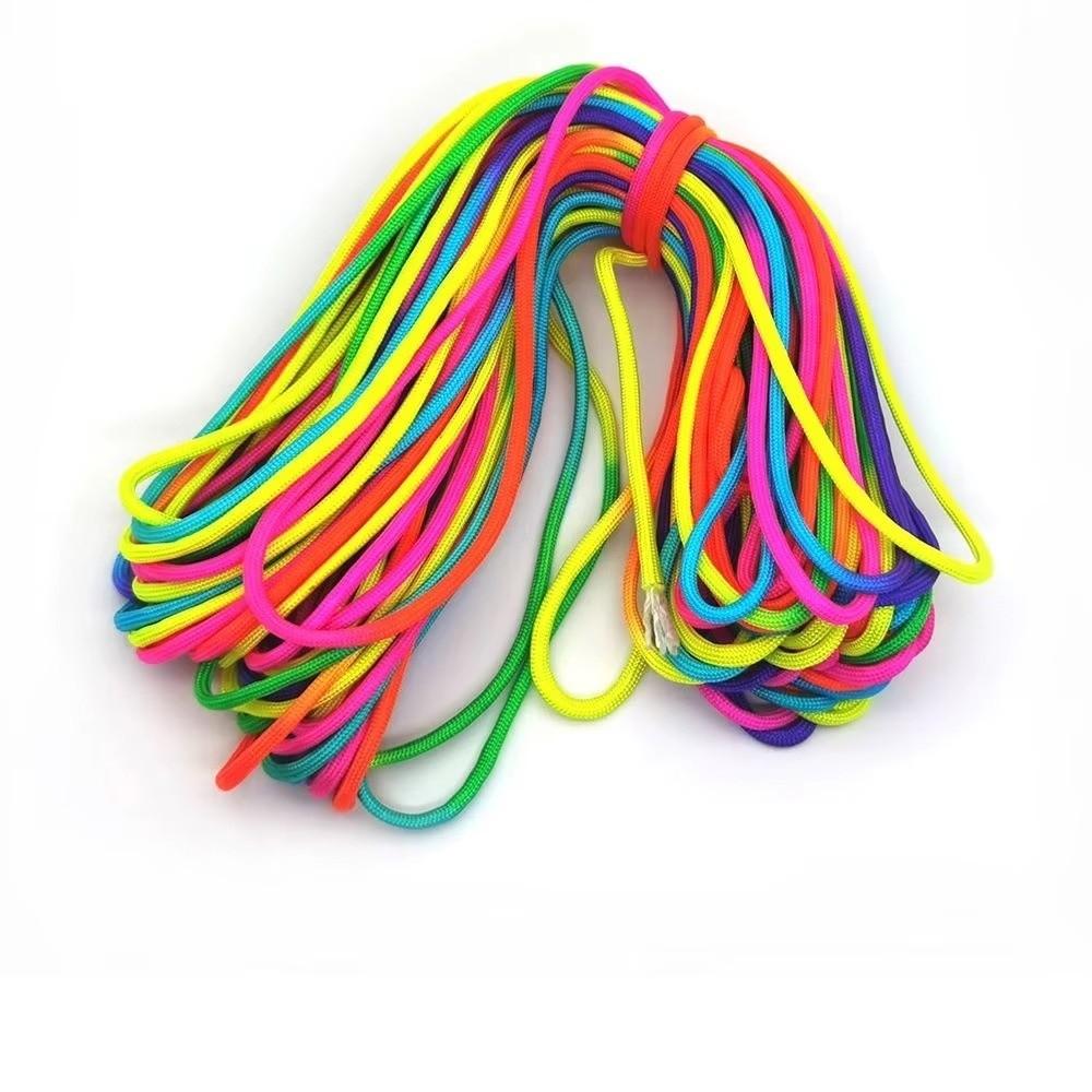 Durable Parachute Cord Multi-Strand Survival Cord New Rainbow Paracord Rope Survival Gear