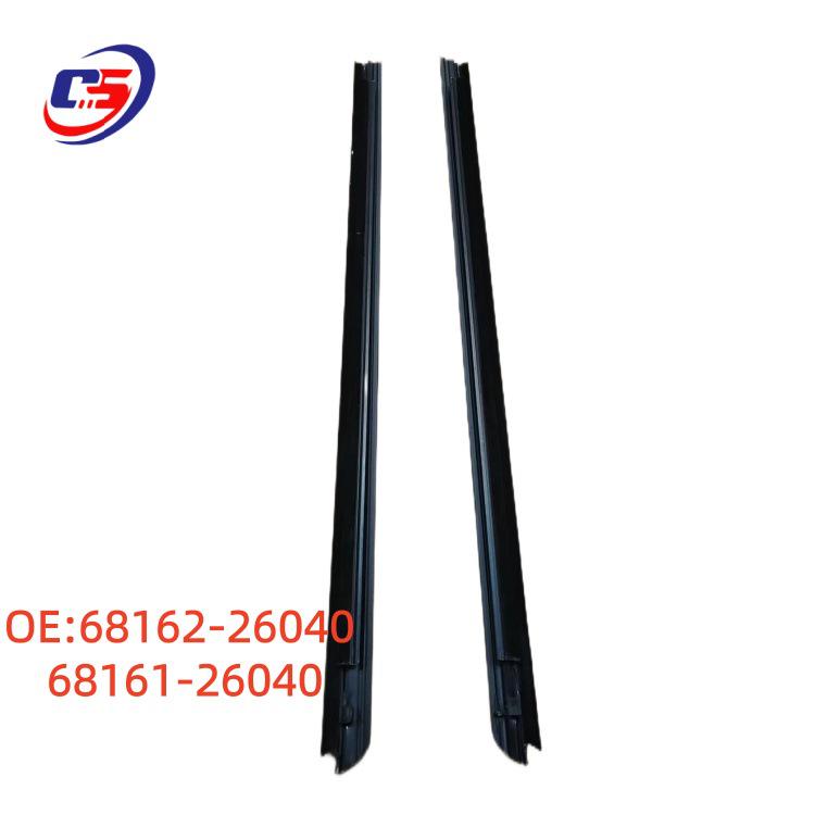 Front Door Glass Weatherstrip Seal for Toyota Hiace 2005-2018