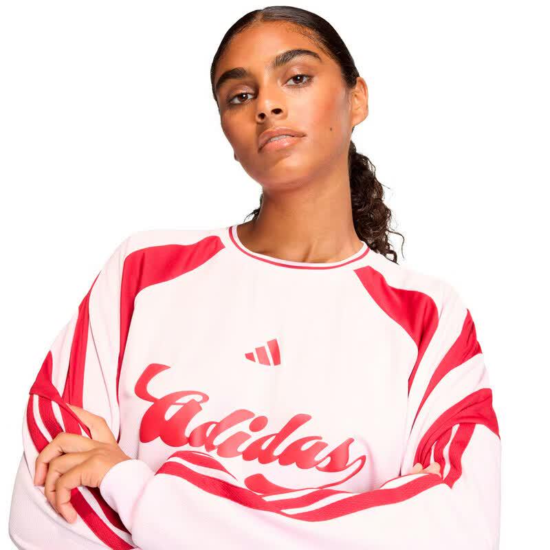 adidas Женская футболка с длинным рукавом