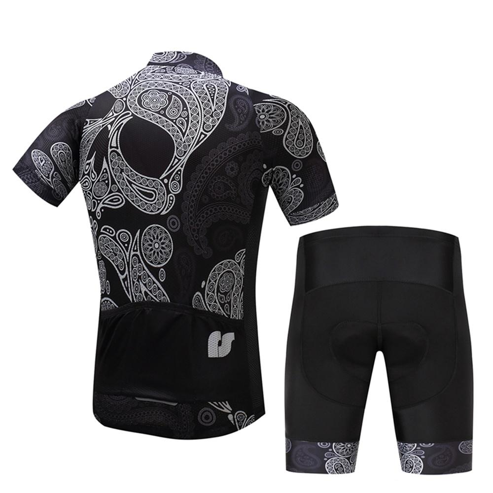 Летний комплект одежды для езды на велосипеде с короткими рукавами, мужские спортивные трикотажные костюмы, одежда для велосипеда