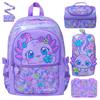 Рюкзак Smiggle для детей 1-6 классов Легкий Дышащий Эргономичный Розовый Школьный рюкзак с множеством карманов