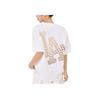 New MLB Los Angeles Dodgers T Shirt Unisex Ecru 3ATSO0143-07WHS