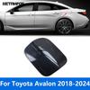Крышка топливного бака для Toyota Avalon 2018- 2024 Углеродное волокно Накладка на крышку маслозаливной горловины Внешние аксессуары Стайлинг автомобиля