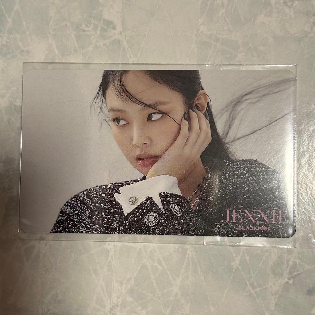 Used BLACKPINK trading card Jennie