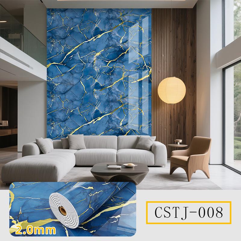 Самоклеящаяся водостойкая мраморная плитка Наклейка на стену для ТВ-фона и декора