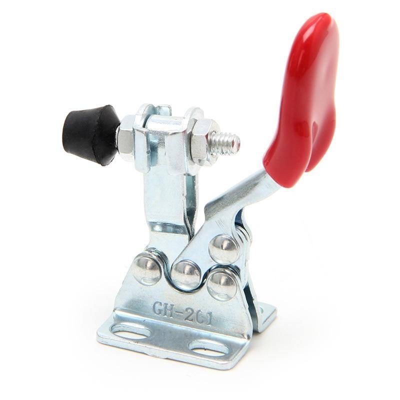 4Pcs Metal Horizontal Quick Release Hand Tool Toggle Clamp For Fixing Workpiece