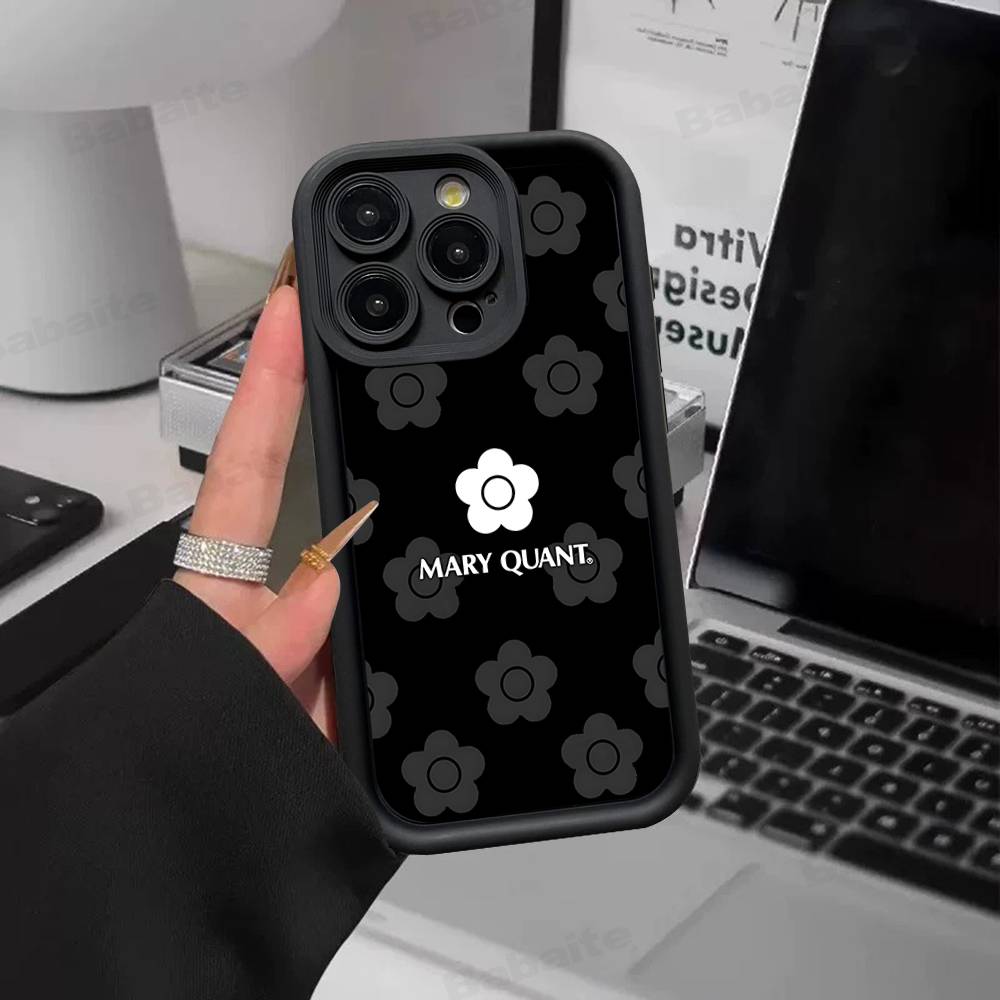 Fashion Pop Mary Quant Phone Case For IPhone 16 15 14 Plus 13 12 11 17 Pro Max Pro Soft Cover