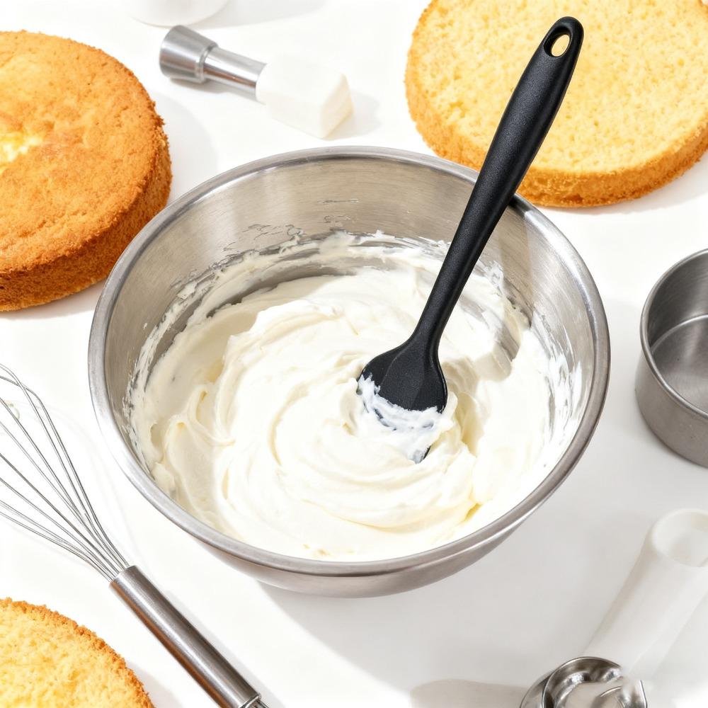 Silicone Silicone Spatula Apply Stir Bowl Scraper Durable Baking Scraper Baking Prep