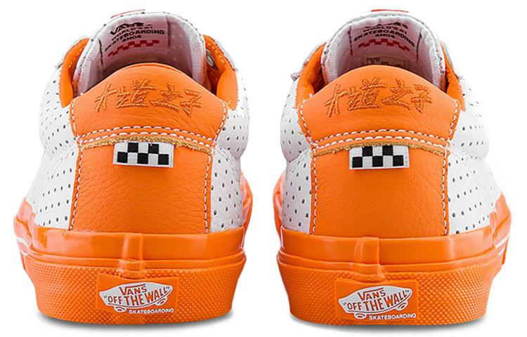 Vans Кроссовки Avenue&Son X Vans Skate Sid Flicks Of Fury Белый/Оранжевый VN0A5FCE584