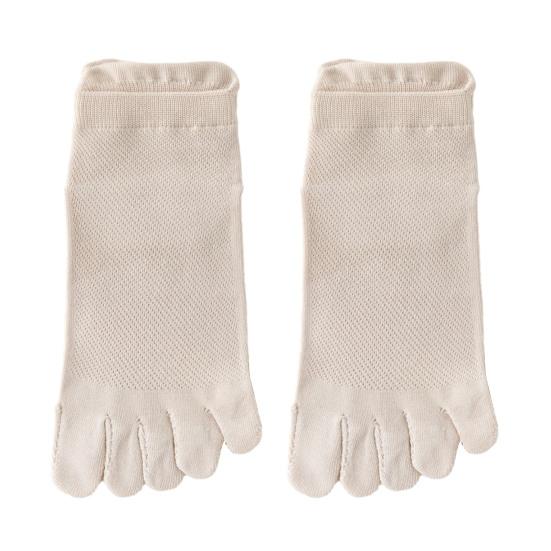 Носки с пятью пальцами для мужчин и женщин, низкие носки без застежек, хлопковые носки, спортивные носки для бега и занятий йогой