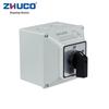 Zhuochao SZW26-32/C02.1BF Universal Rotary Switch with Protective Box - One Section, Two Gears.